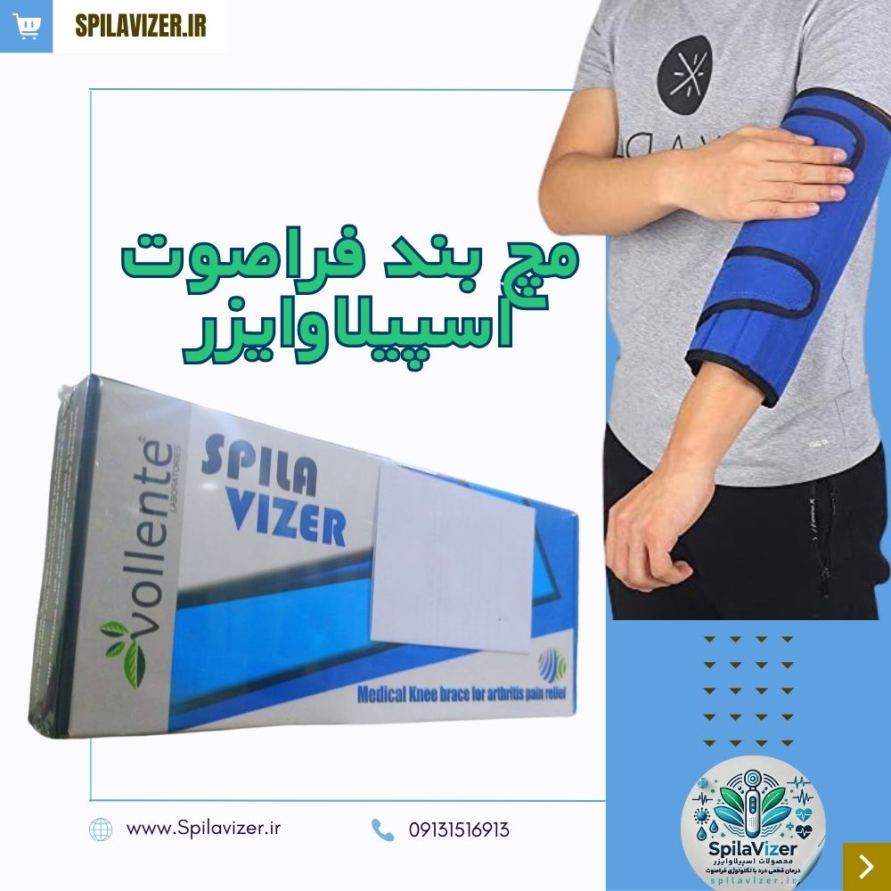 مچبند فراصوت اسپیلاوایزر برای تسکین درد مچ