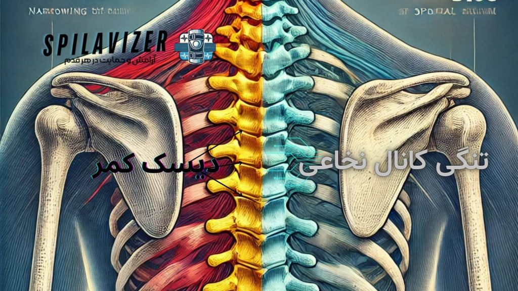 نواحی آسیبپذیر ستون فقرات در تنگی کانال نخاعی و دیسک کمر